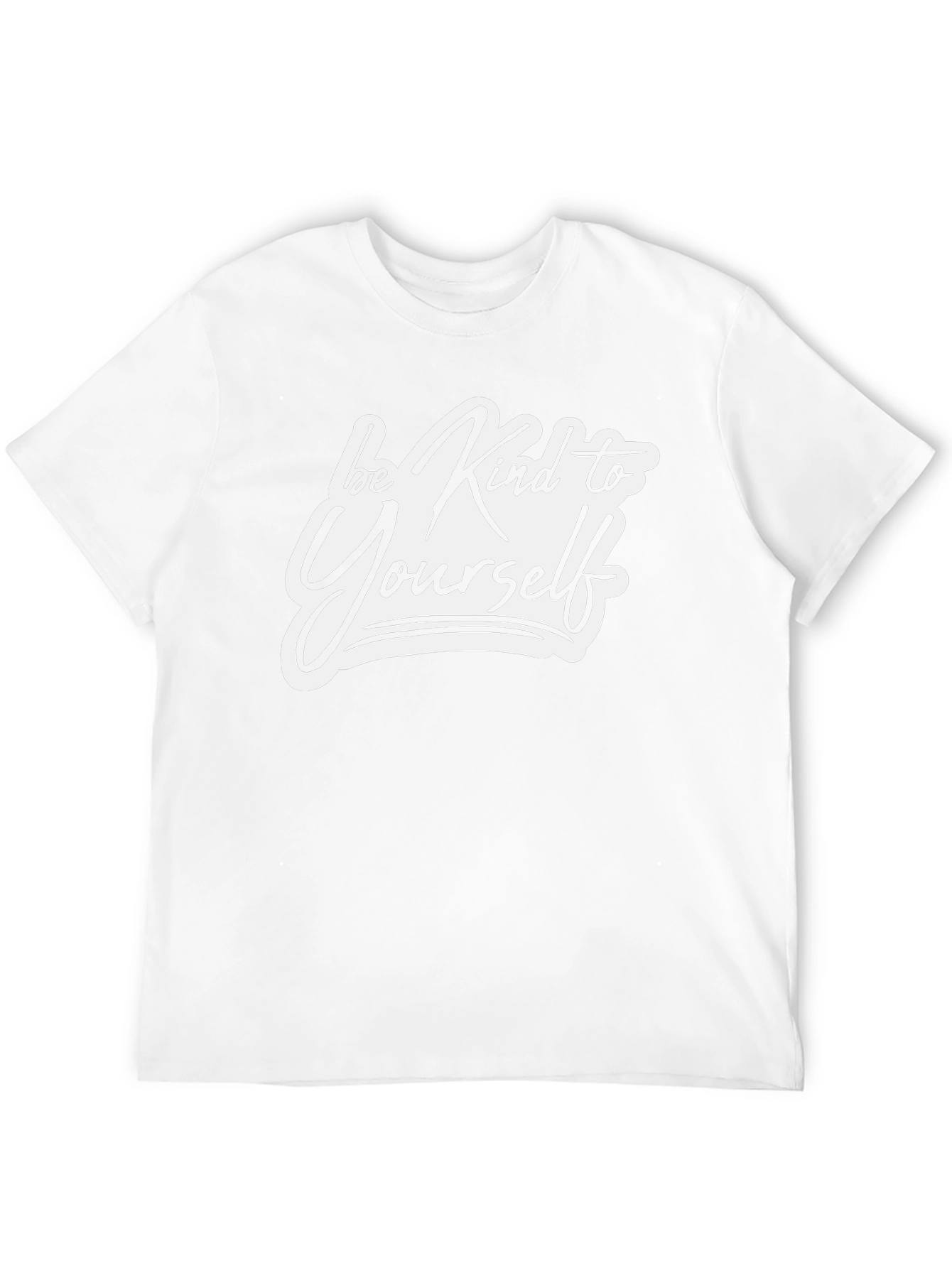 Be Kind to Yourself Black Graphic Tee