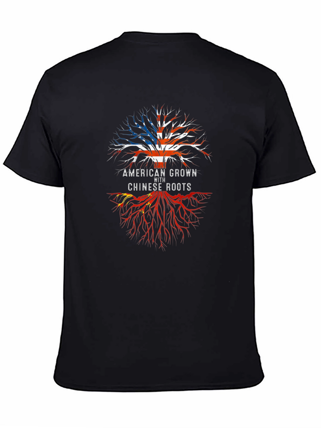 American Grown with Chinese Roots T-Shirt