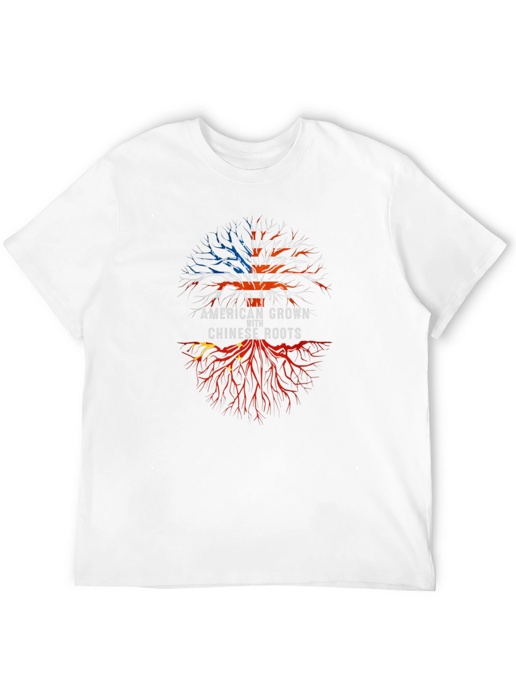 American Grown with Chinese Roots T-Shirt
