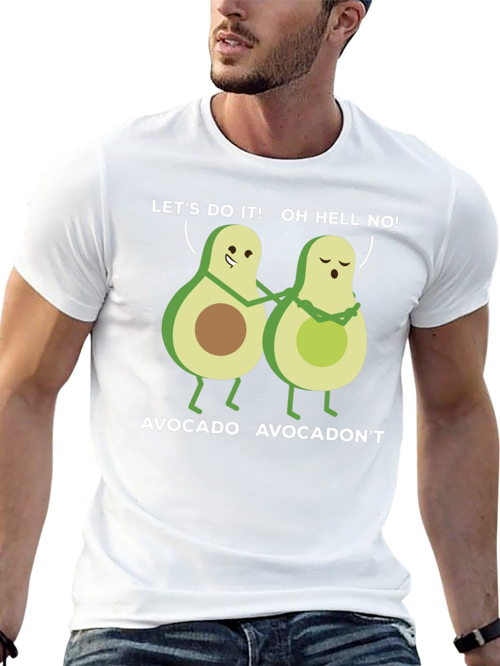 Avocado Lovers T-Shirt Funny Fruit Tee