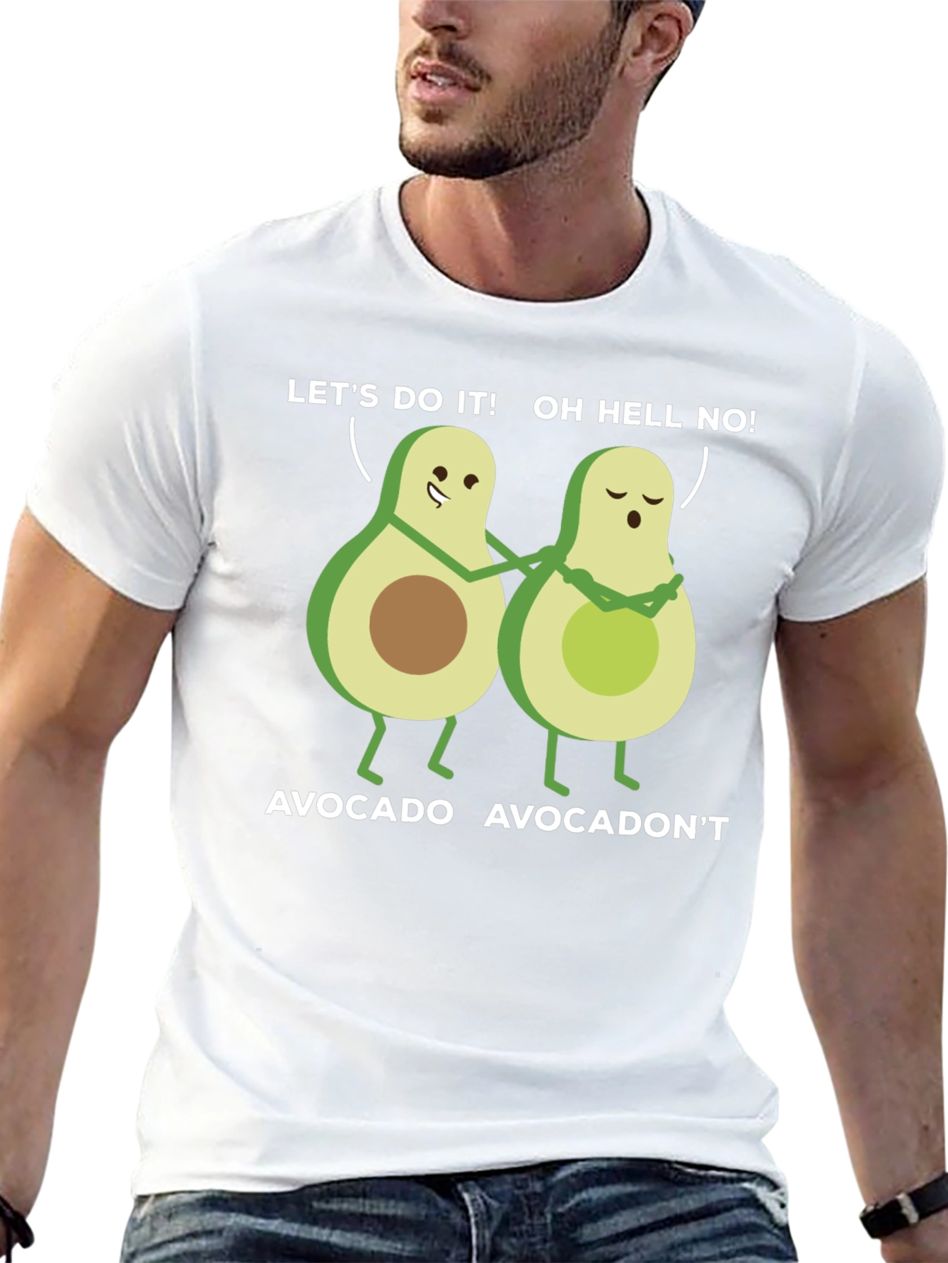 Avocado Lovers T-Shirt Funny Fruit Tee