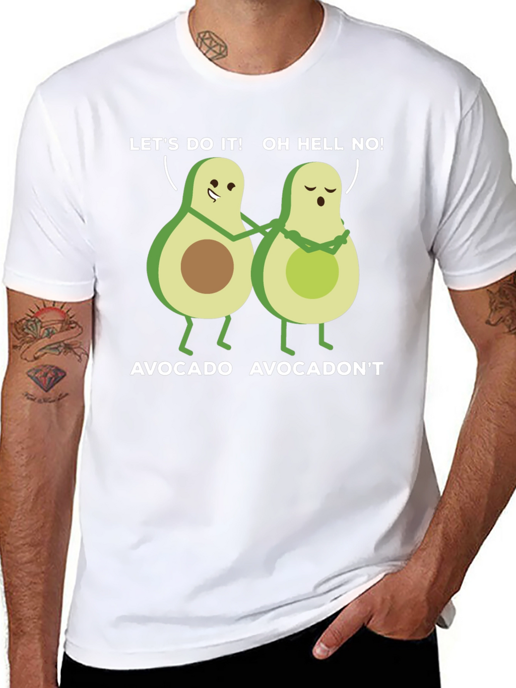 Avocado Lovers T-Shirt Funny Fruit Tee