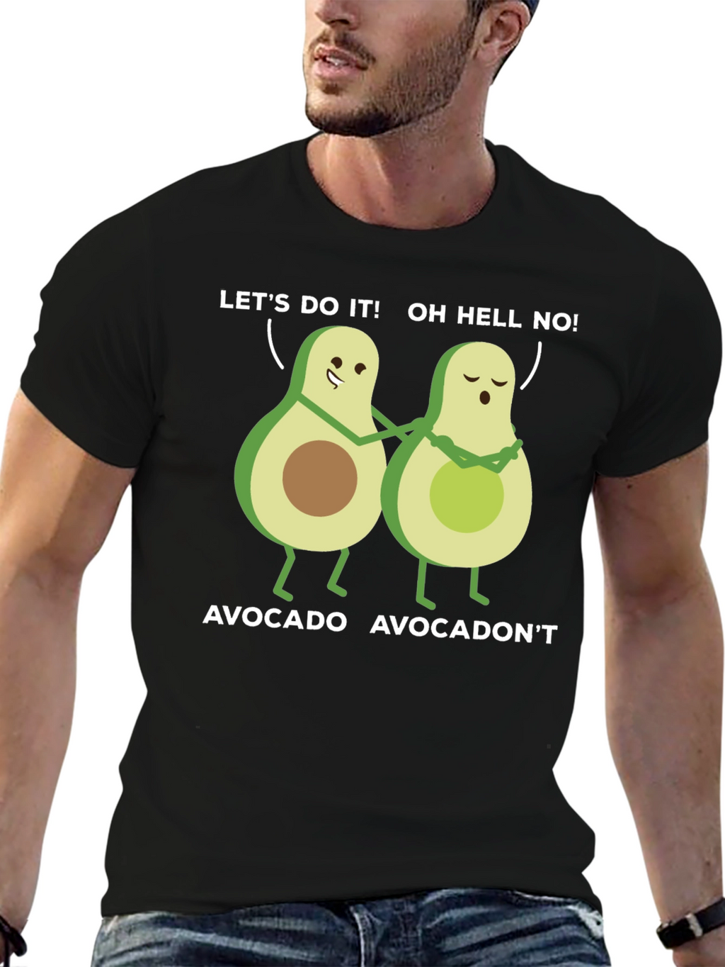 Avocado Lovers T-Shirt Funny Fruit Tee