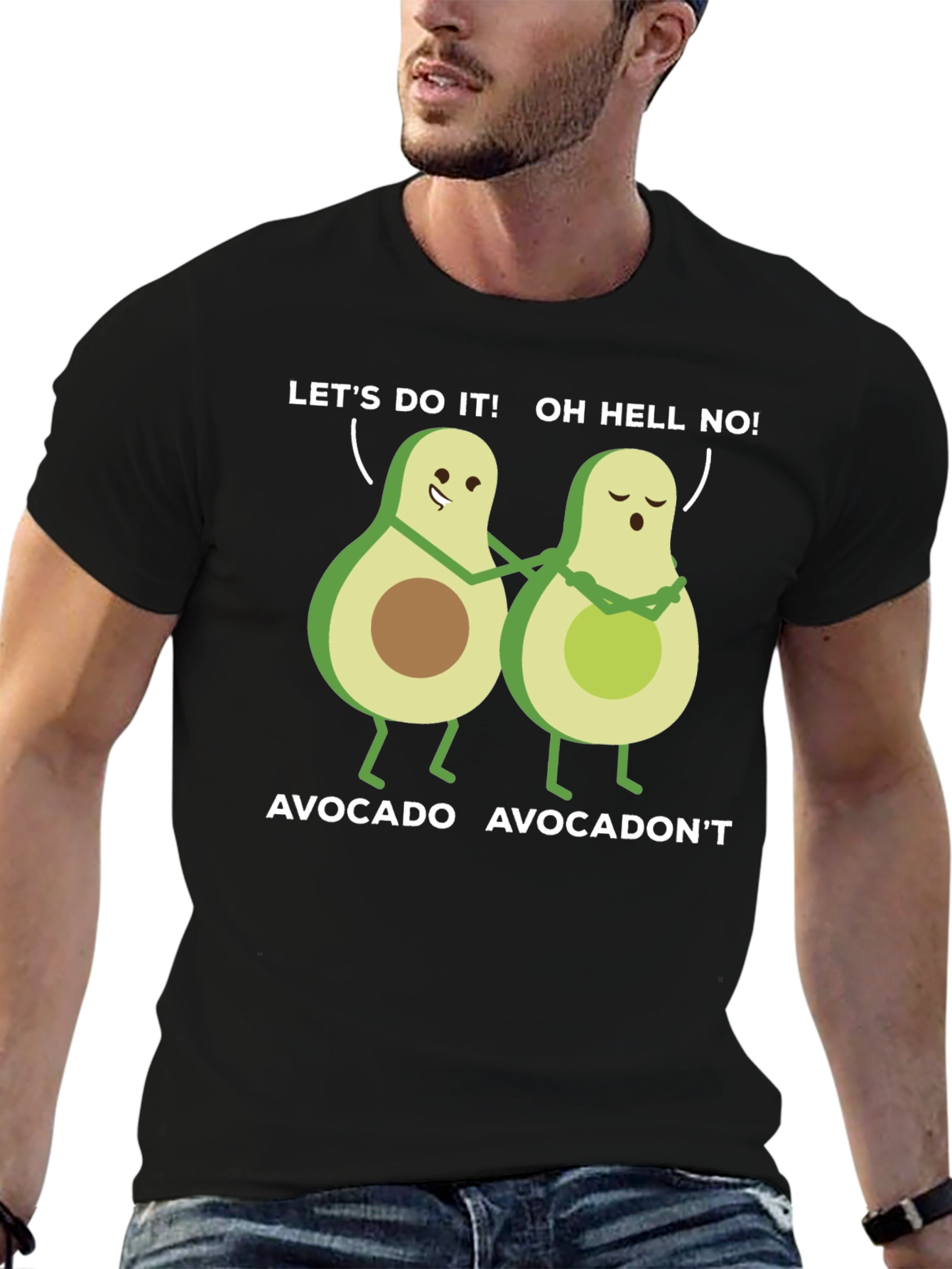 Avocado Lovers T-Shirt Funny Fruit Tee