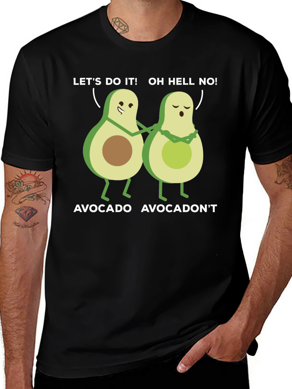 Avocado Lovers T-Shirt Funny Fruit Tee