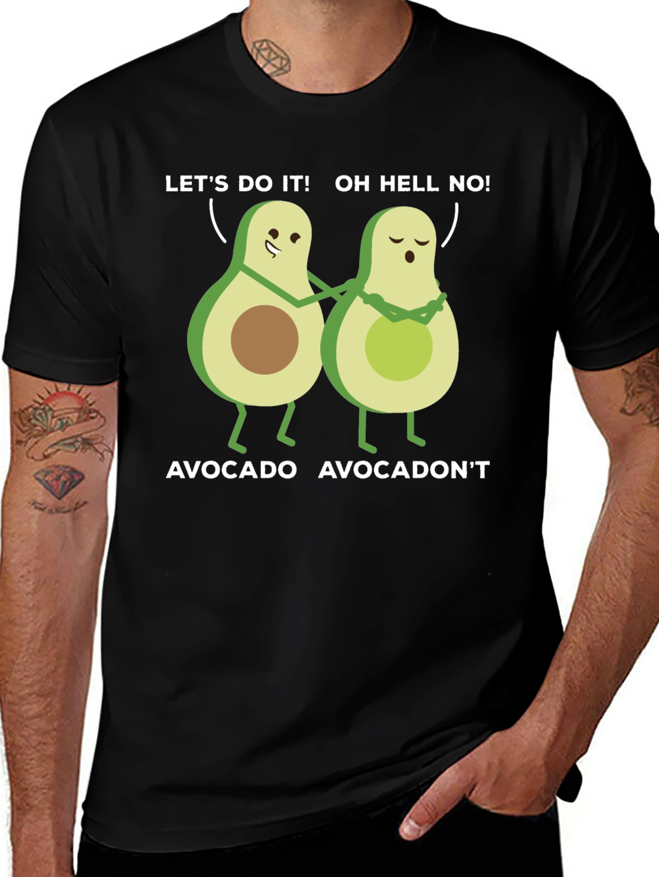 Avocado Lovers T-Shirt Funny Fruit Tee