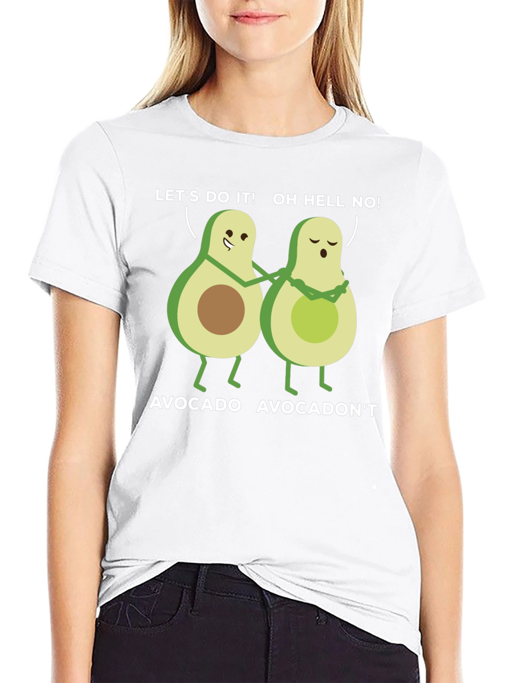 Avocado Lovers T-Shirt Funny Fruit Tee