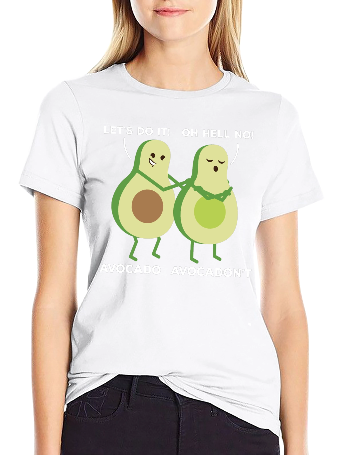 Avocado Lovers T-Shirt Funny Fruit Tee