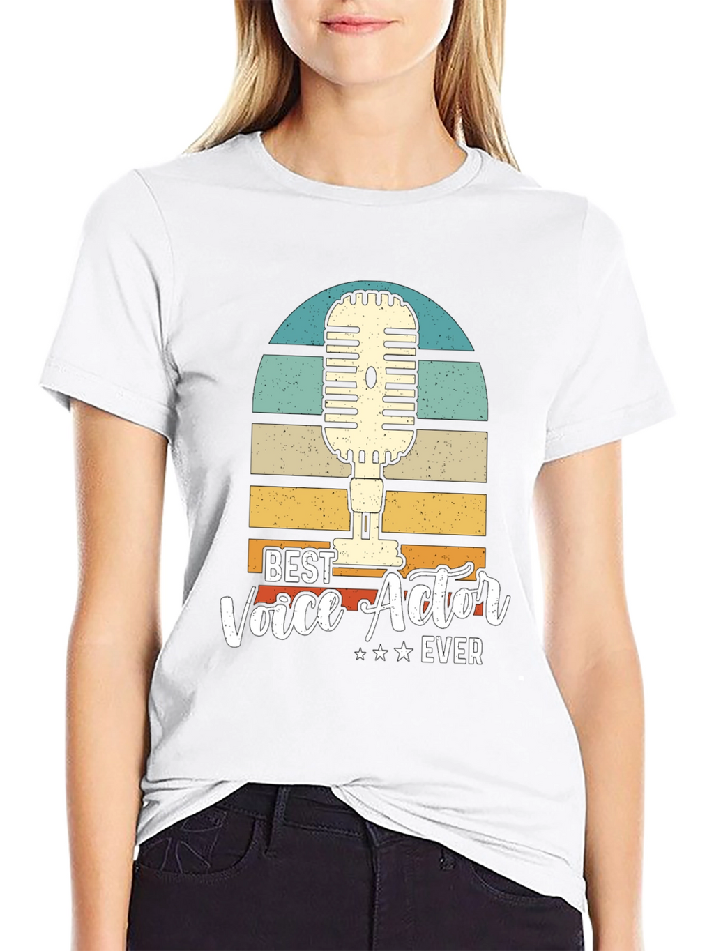 Best Voice Actor Ever Retro T-Shirt