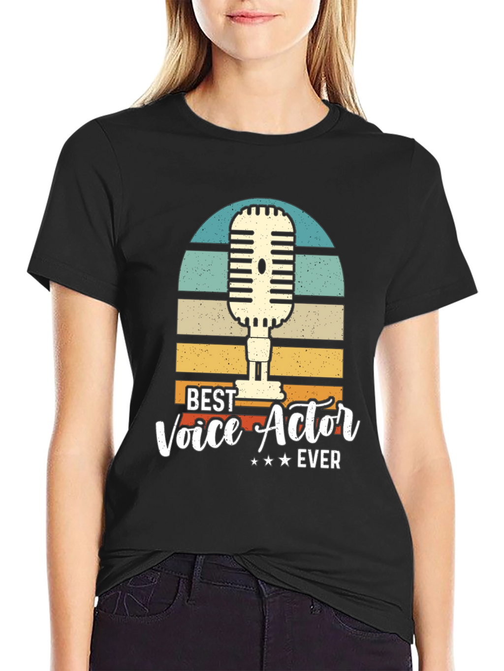 Best Voice Actor Ever Retro T-Shirt