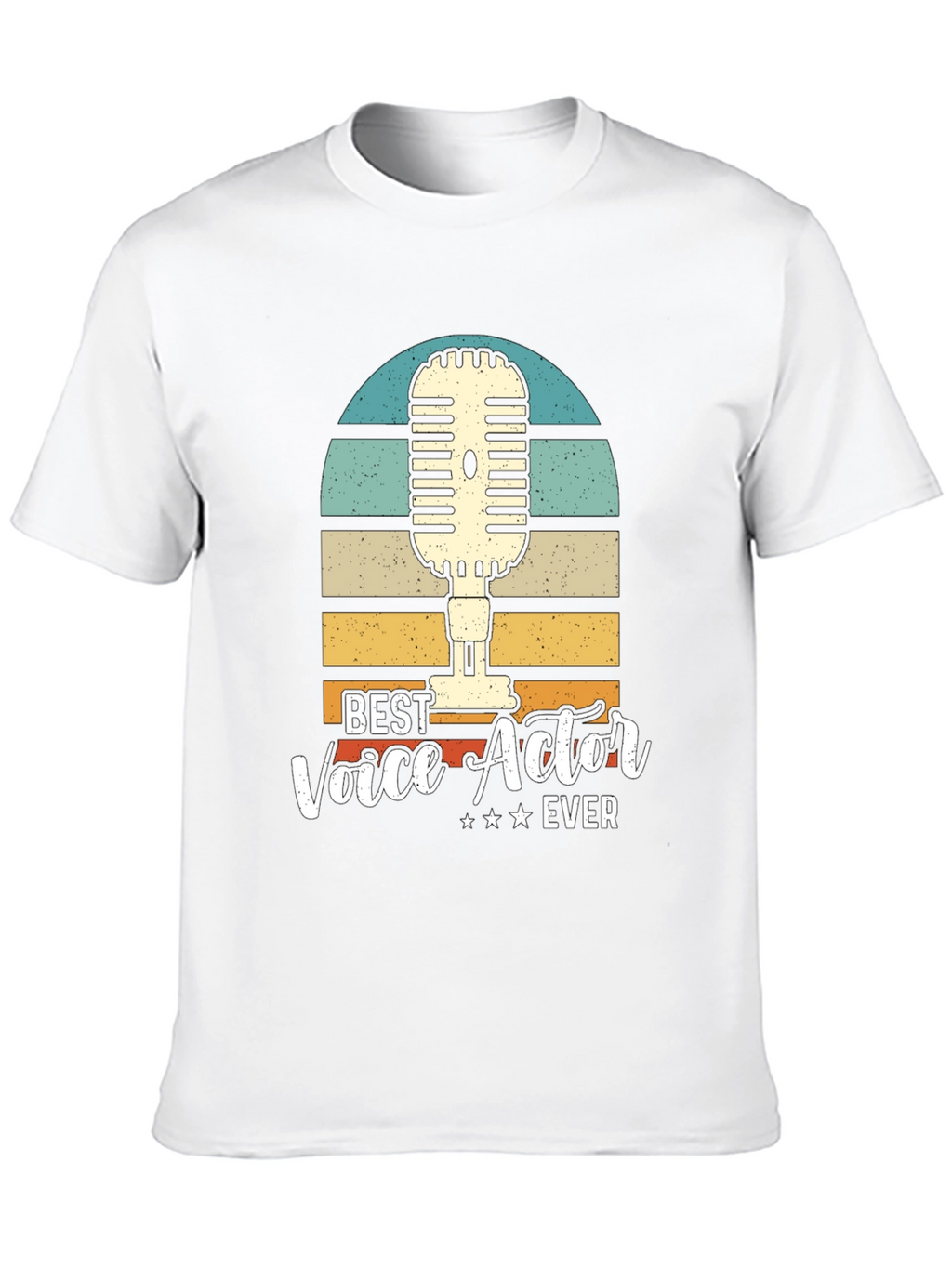 Best Voice Actor Ever Retro T-Shirt