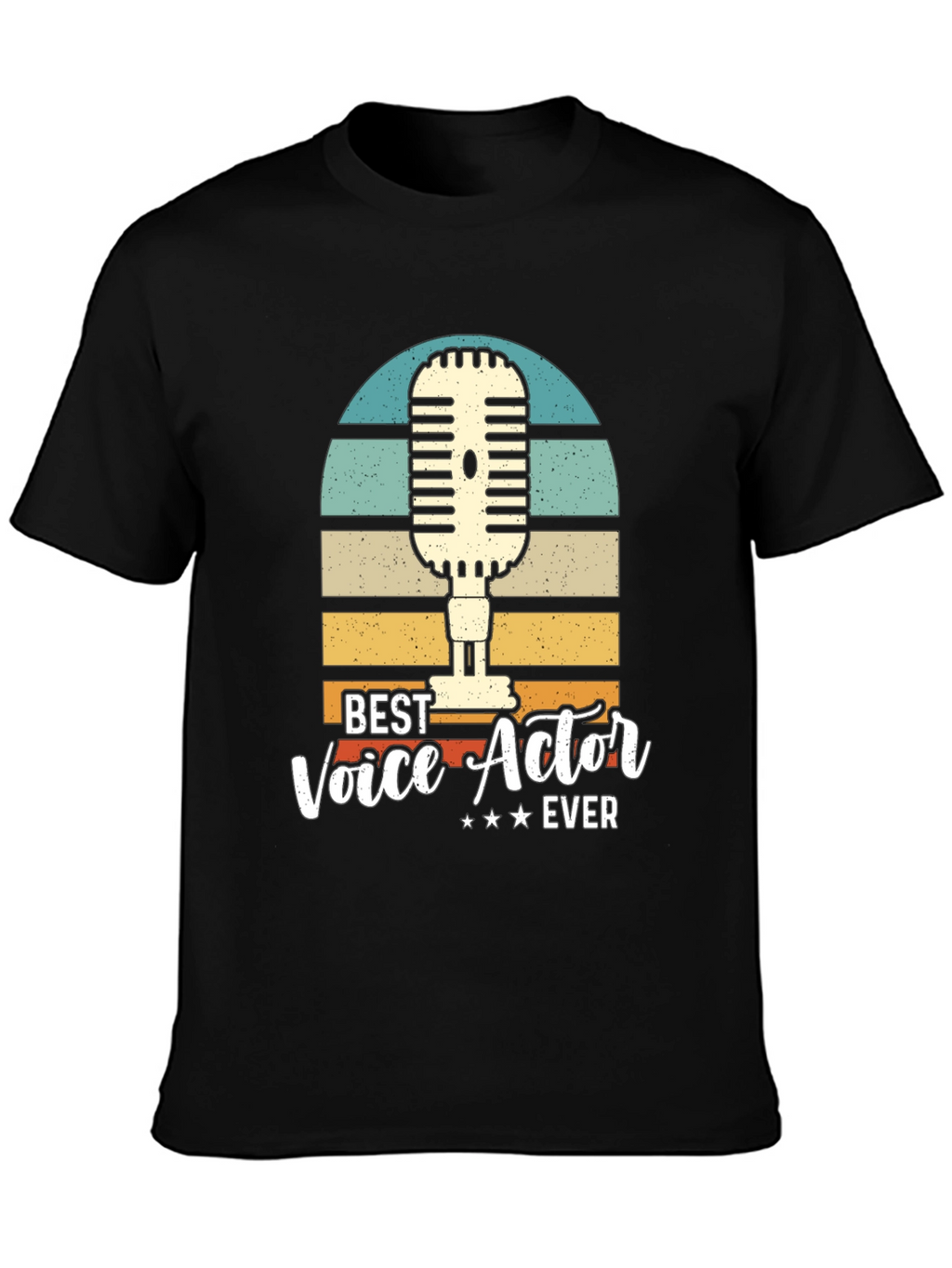 Best Voice Actor Ever Retro T-Shirt