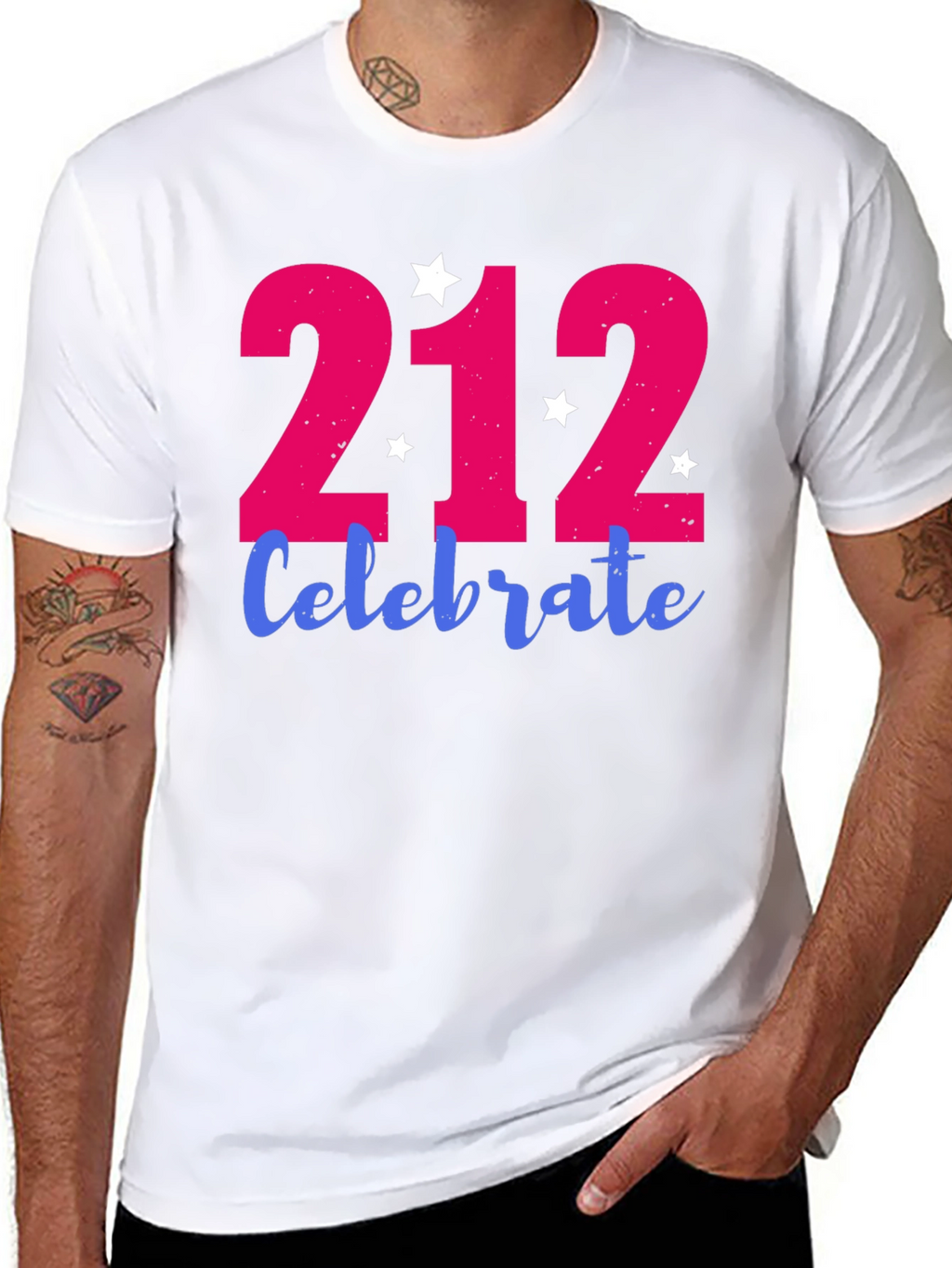 212 Celebrate Graphic T-Shirt