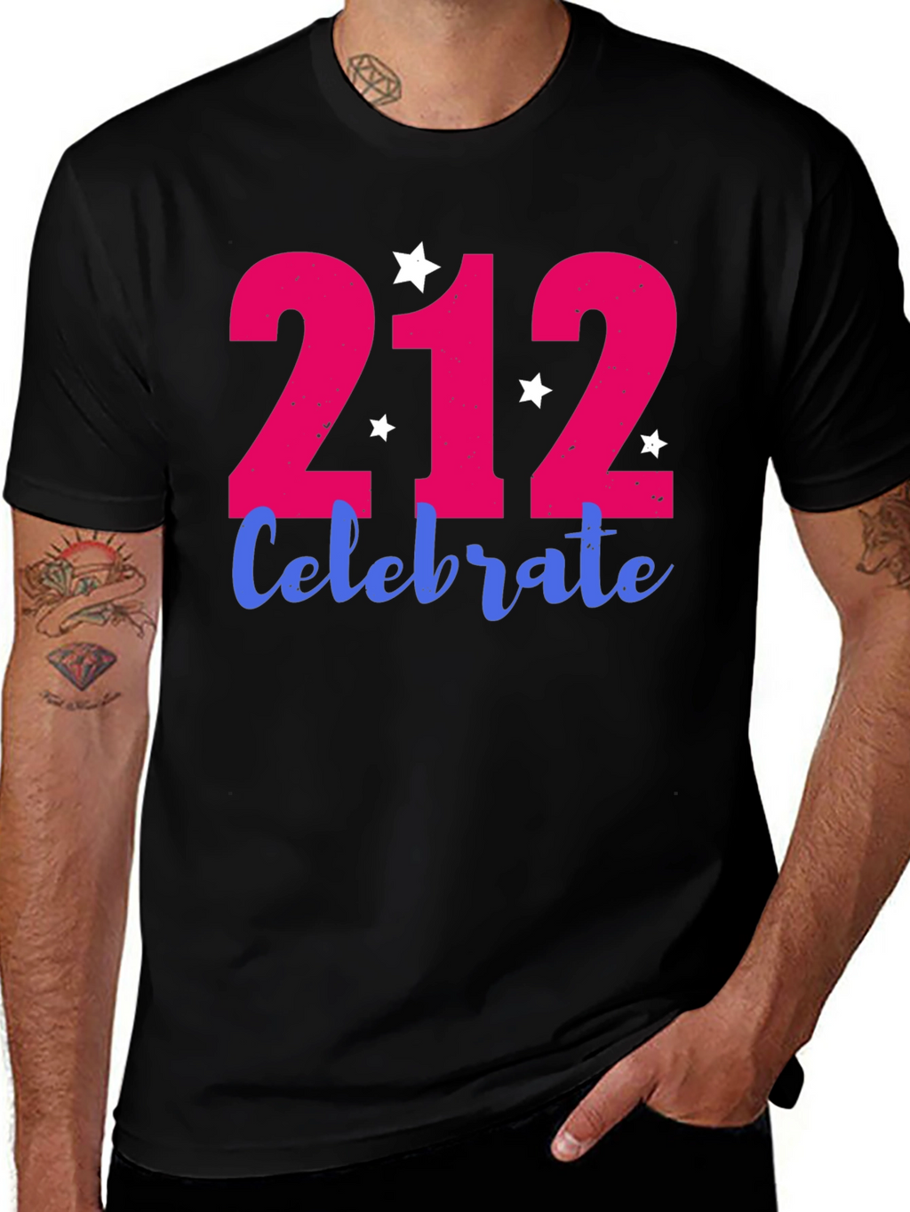 212 Celebrate Graphic T-Shirt
