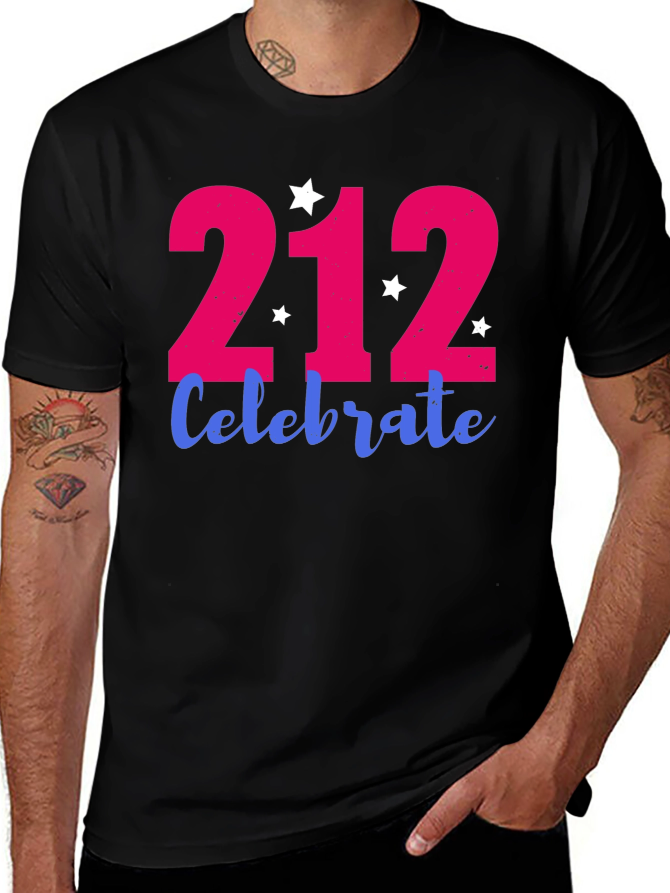 212 Celebrate Graphic T-Shirt