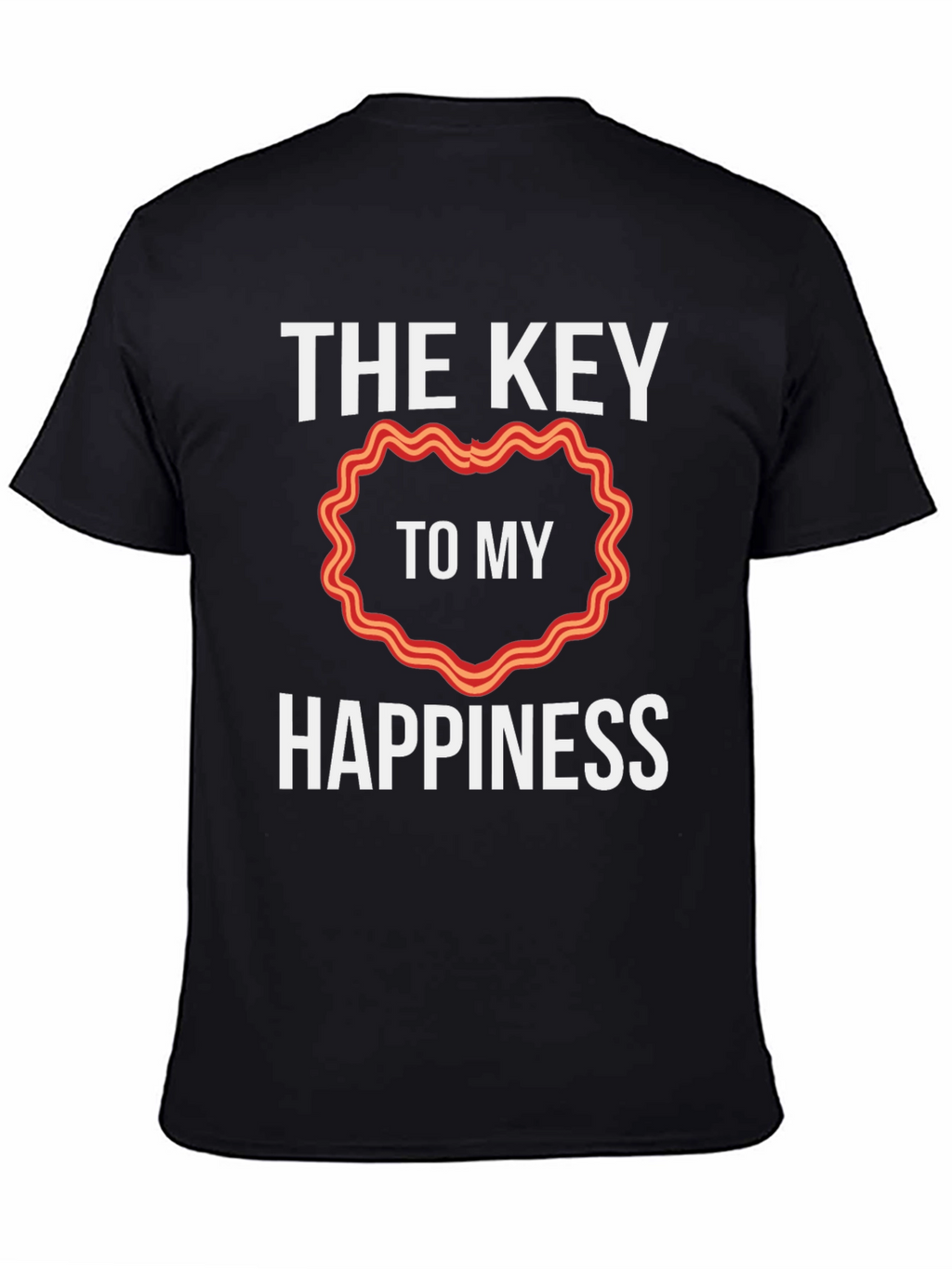 Bacon Heart Happiness T-Shirt