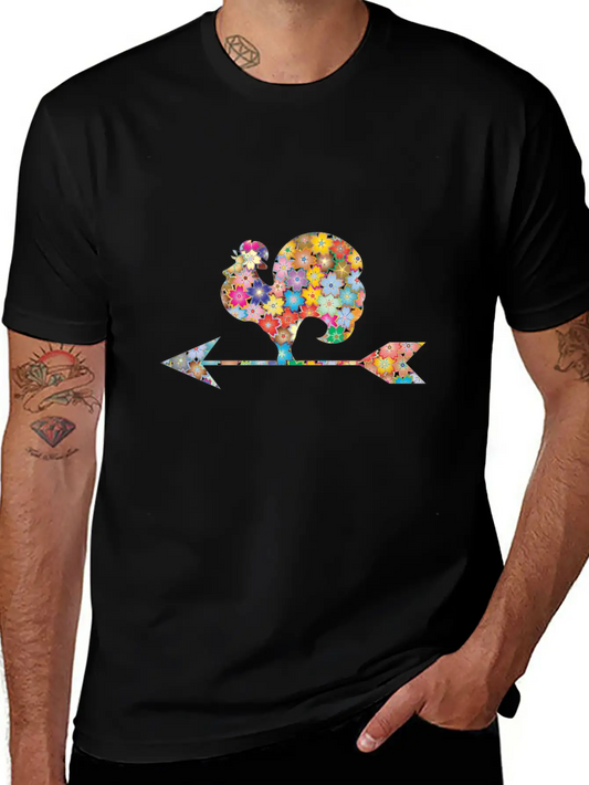 🐓 Rooster Essential Unisex Summer Tee – Soft Cotton Casual Fit