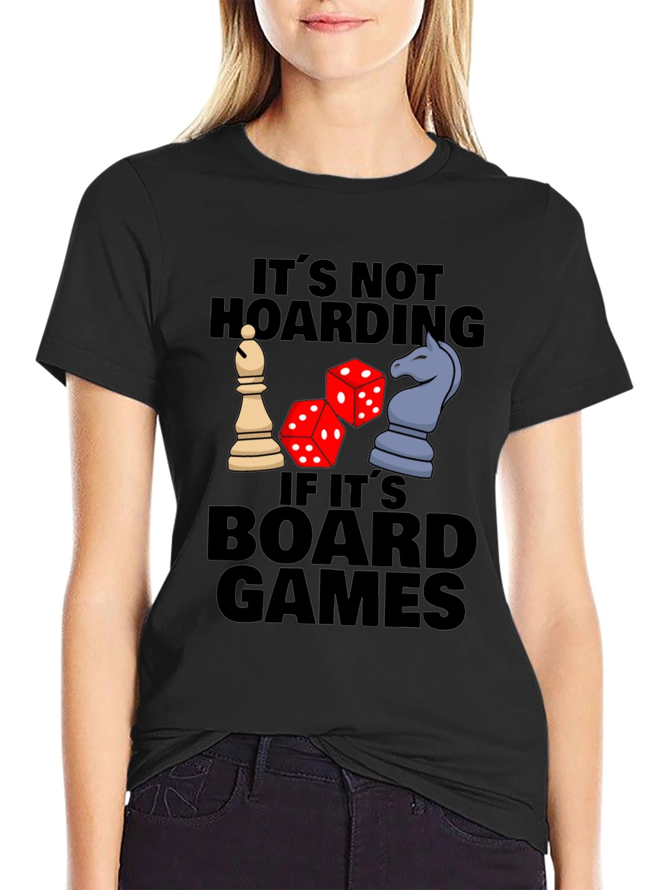 Board Game Lover T-Shirt - Its Not Hoarding