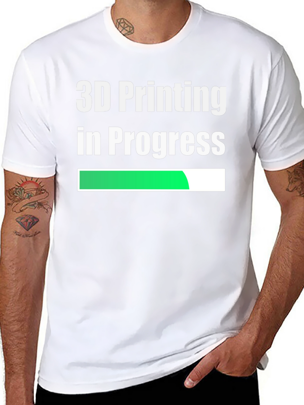 3D Printing In Progress - Funny T-Shirt