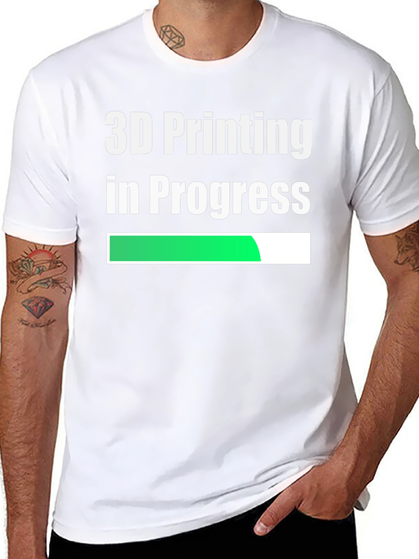 3D Printing In Progress - Funny T-Shirt