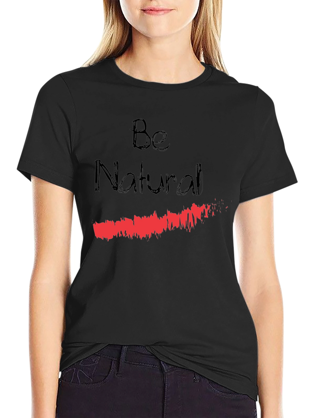 Be Natural Graphic T-Shirt