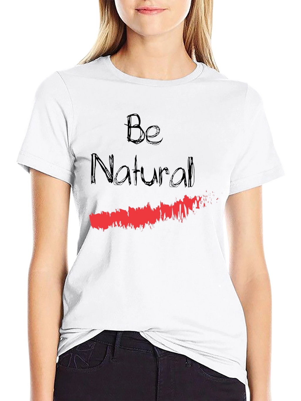 Be Natural Graphic T-Shirt