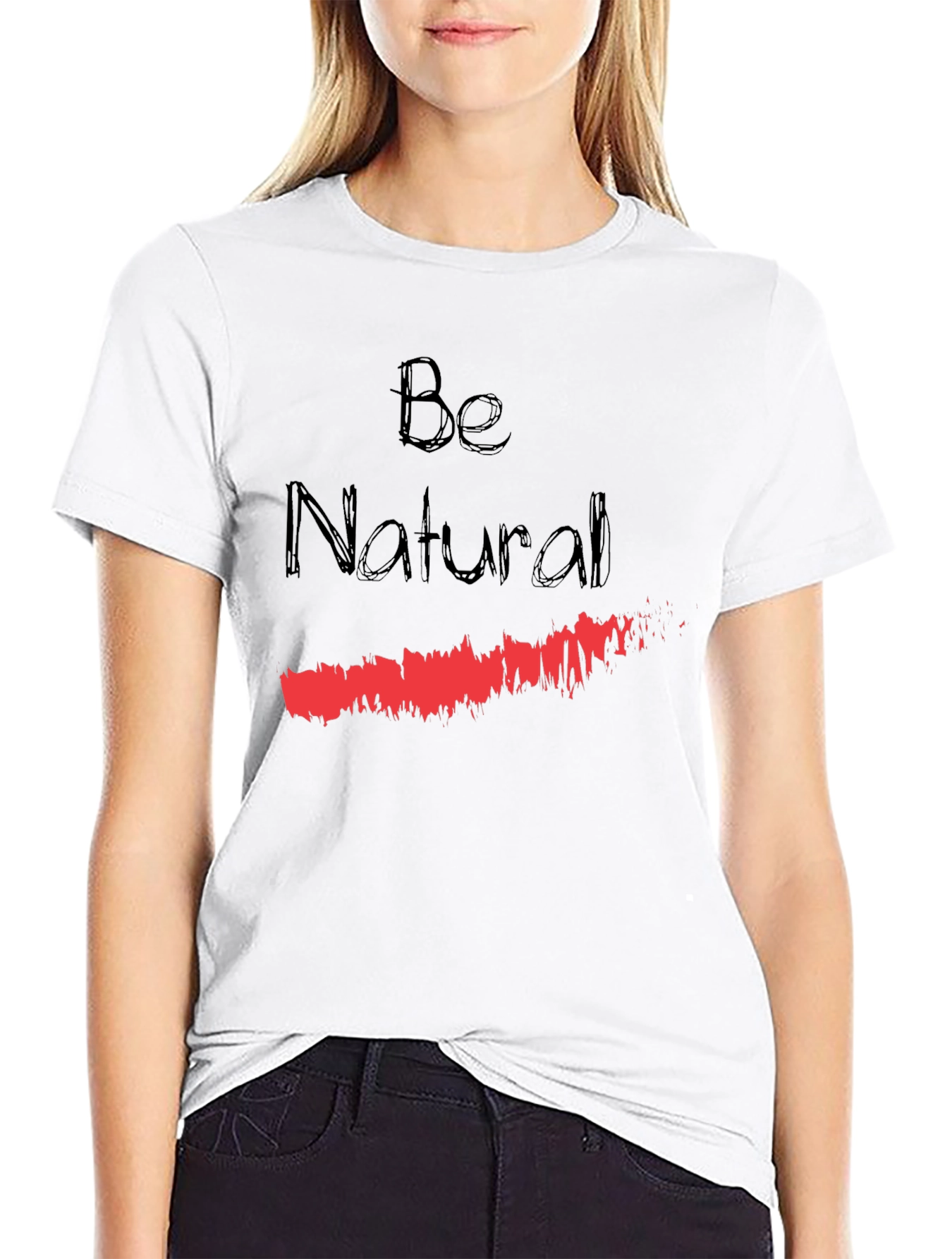 Be Natural Graphic T-Shirt