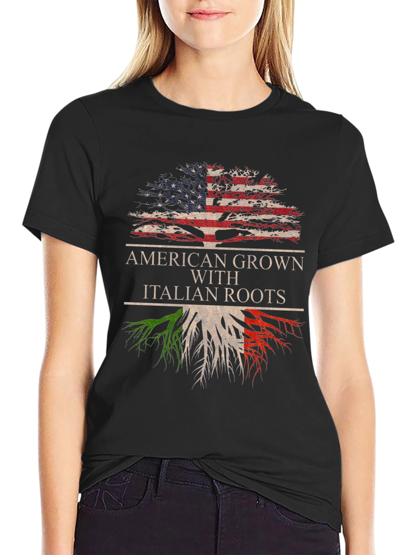 American Grown Italian Roots T-Shirt
