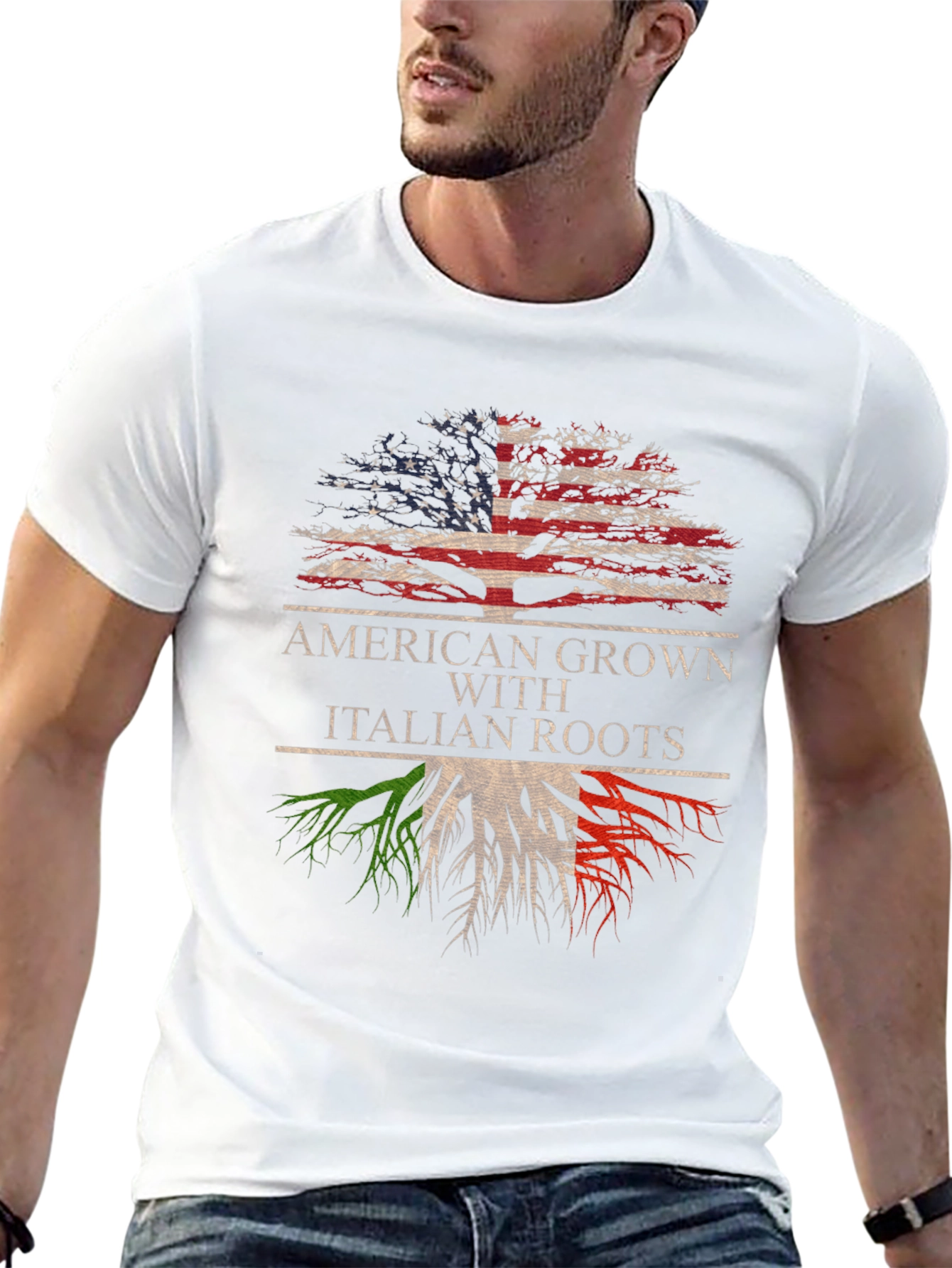 American Grown Italian Roots T-Shirt