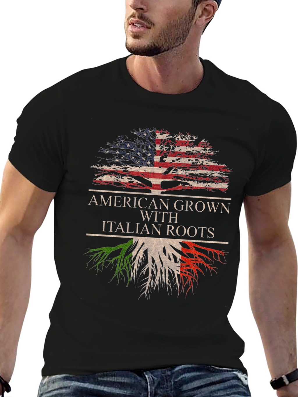 American Grown Italian Roots T-Shirt