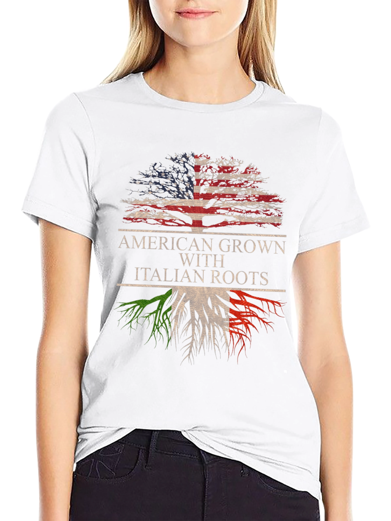 American Grown Italian Roots T-Shirt