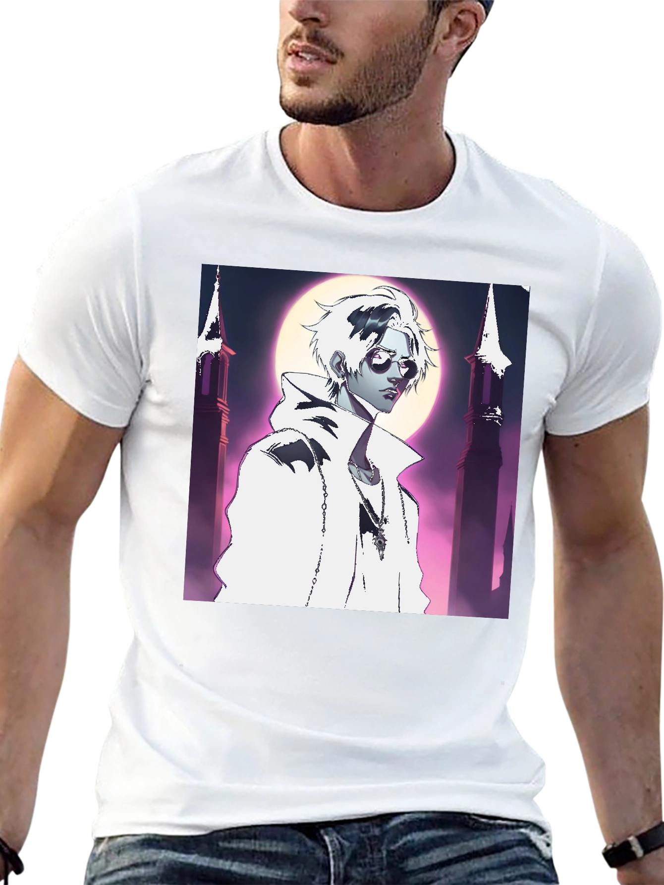 Anime Style Graphic Tee - Cool Urban Fashion
