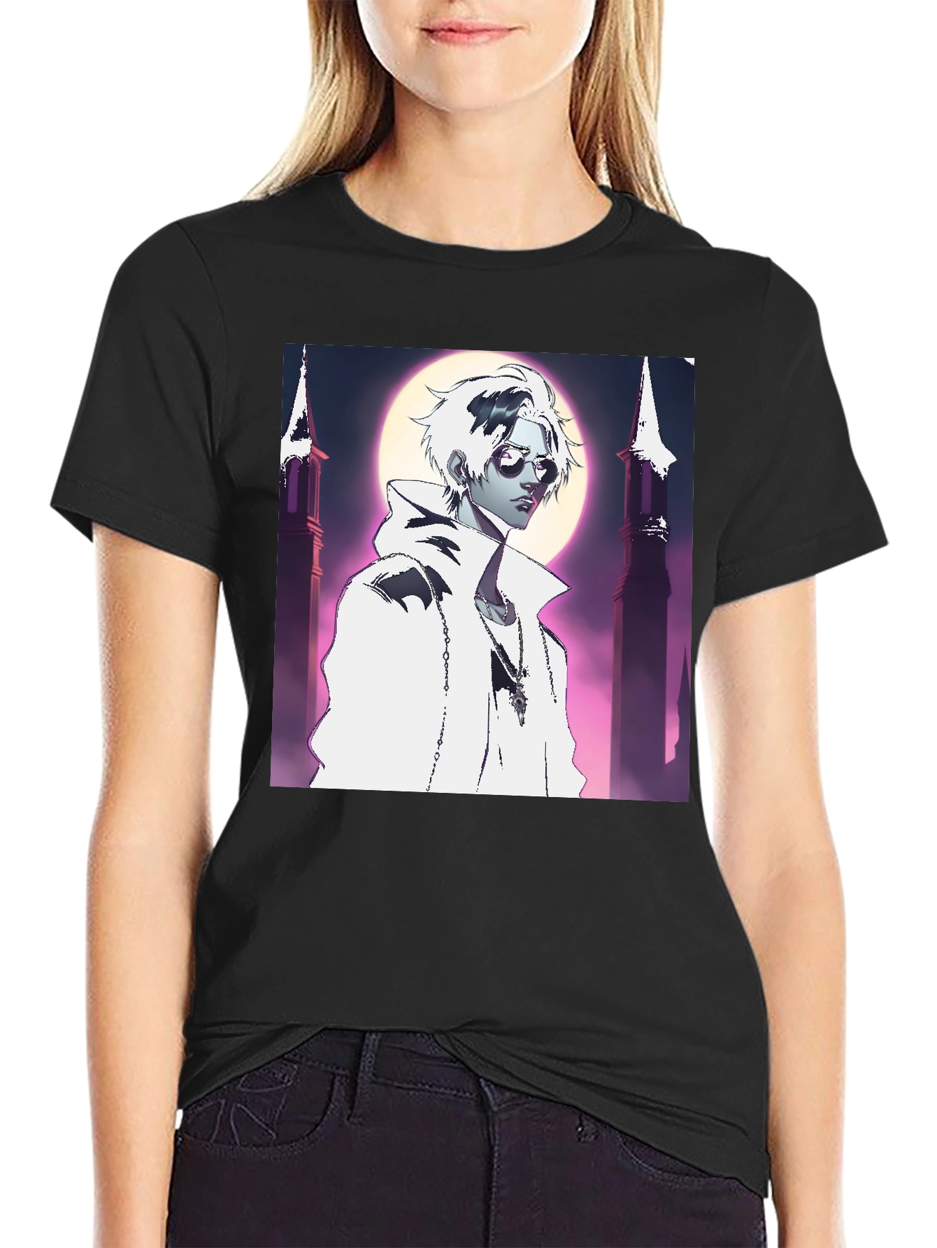 Anime Style Graphic Tee - Cool Urban Fashion