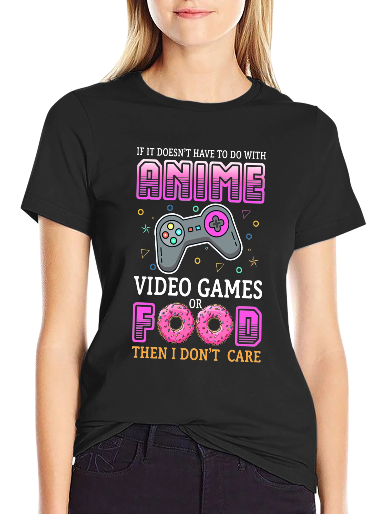 Anime Video Games Food T-Shirt