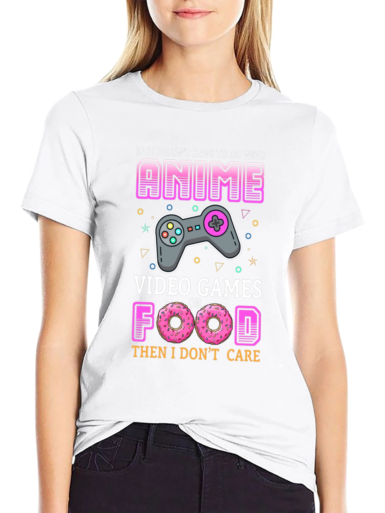Anime Video Games Food T-Shirt