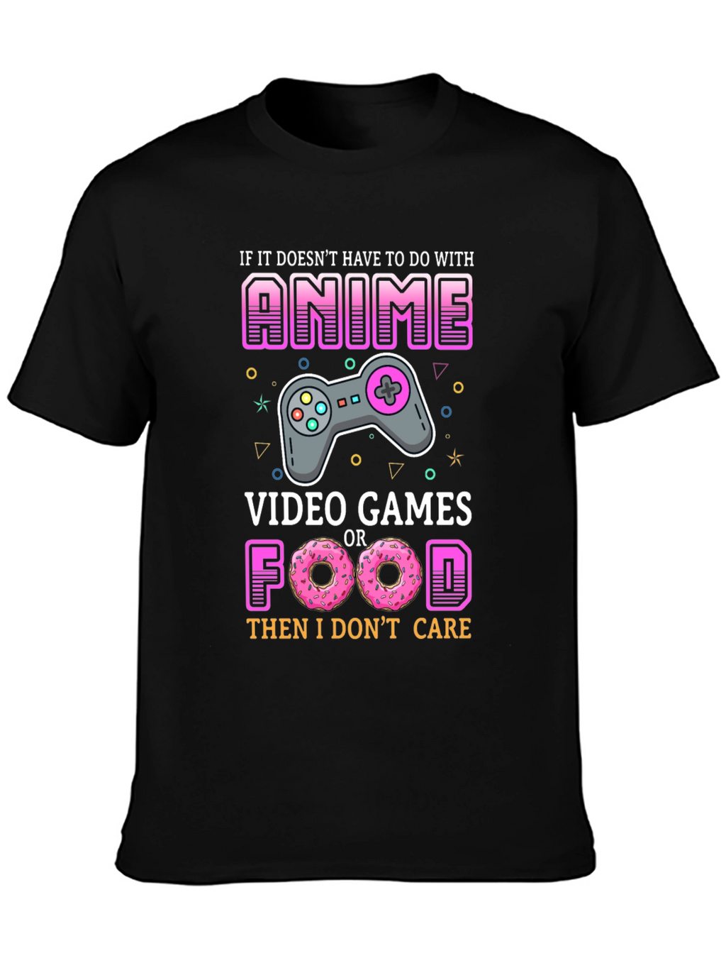 Anime Video Games Food T-Shirt