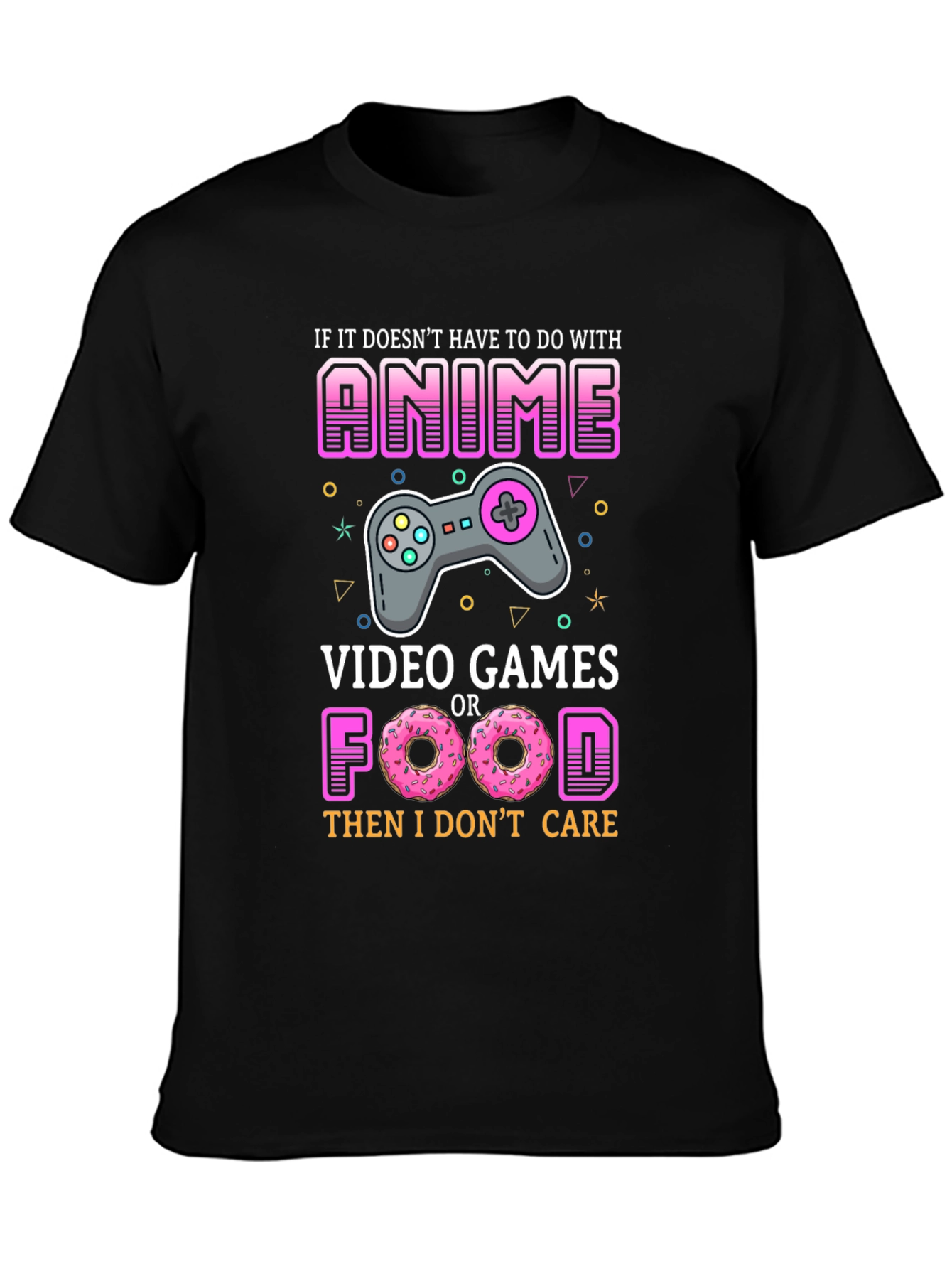 Anime Video Games Food T-Shirt