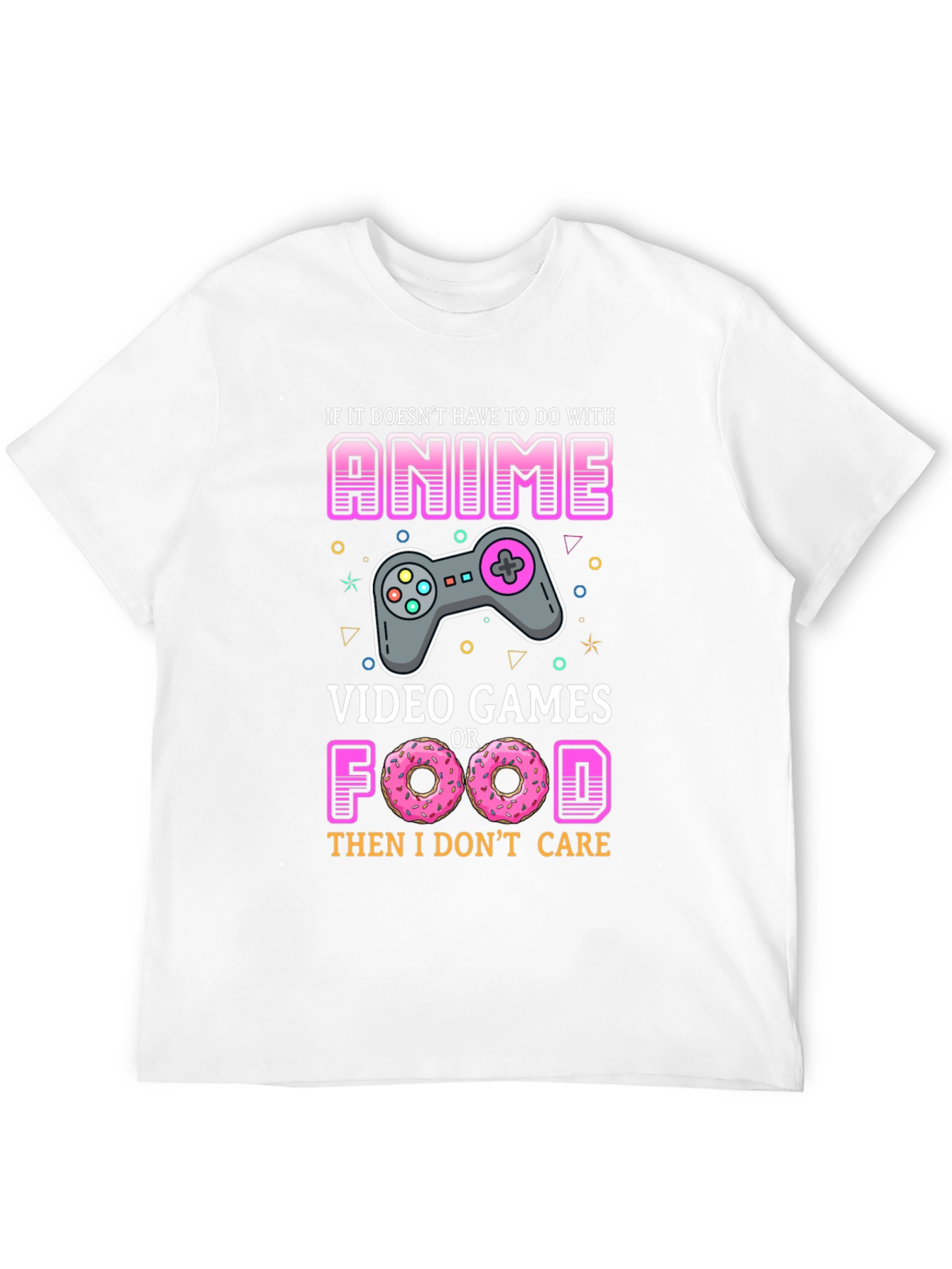 Anime Video Games Food T-Shirt