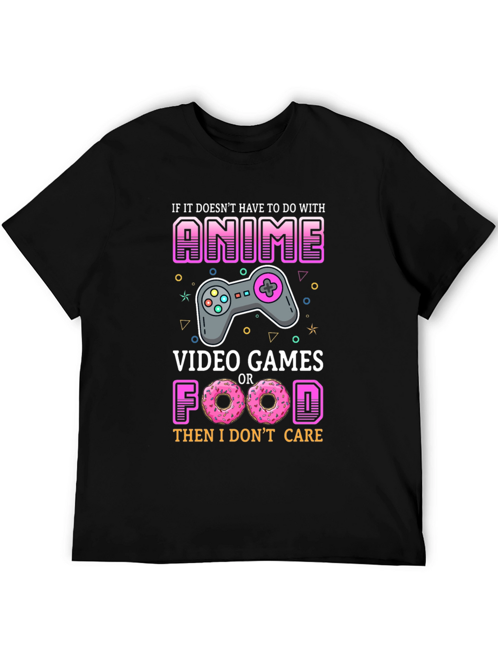 Anime Video Games Food T-Shirt