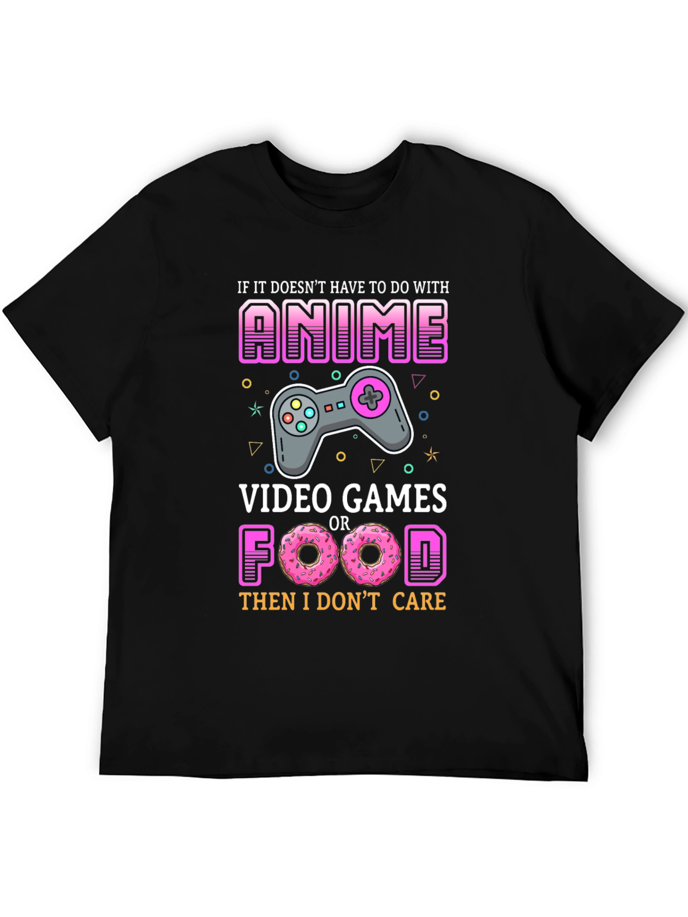 Anime Video Games Food T-Shirt