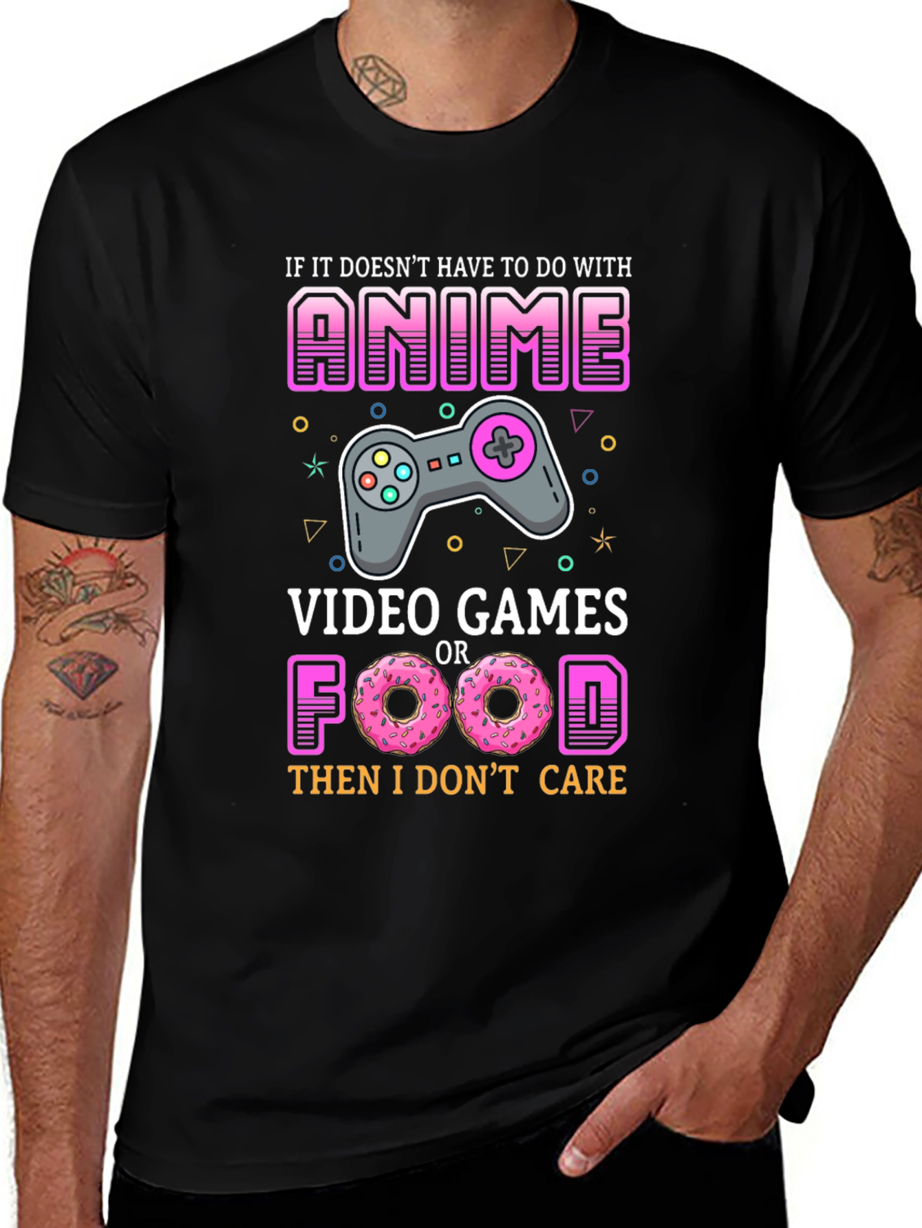 Anime Video Games Food T-Shirt