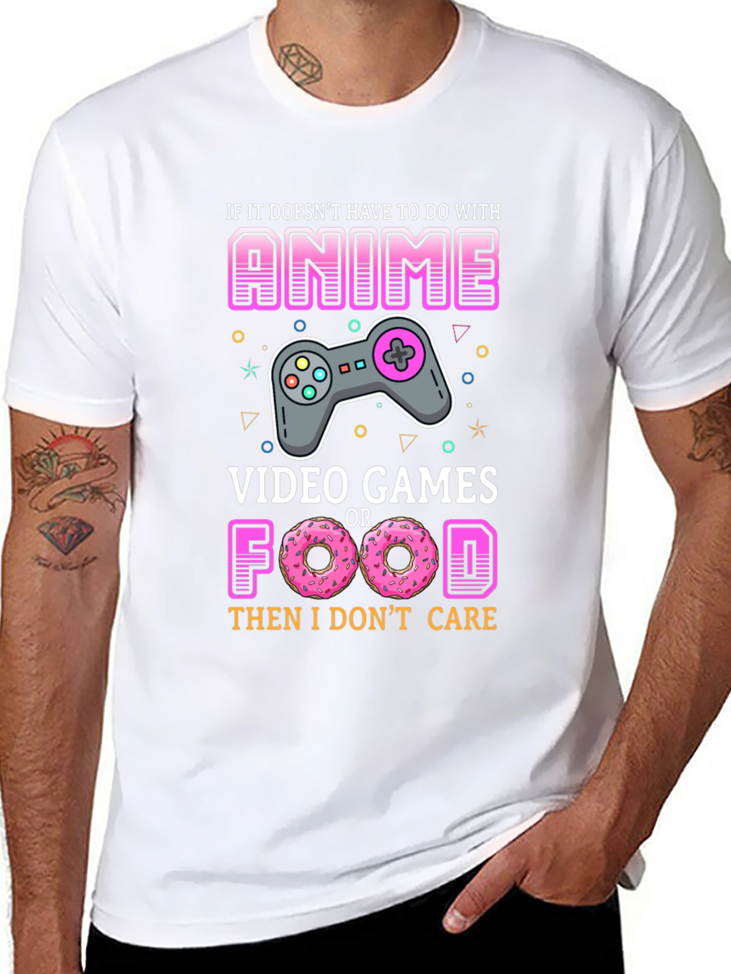 Anime Video Games Food T-Shirt