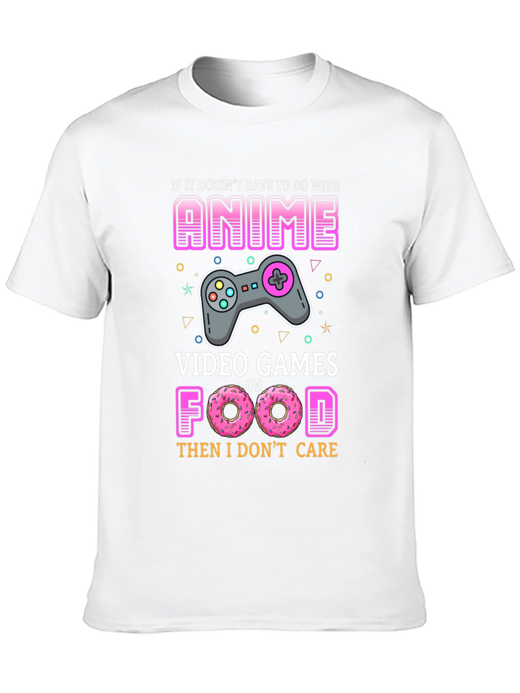 Anime Video Games Food T-Shirt