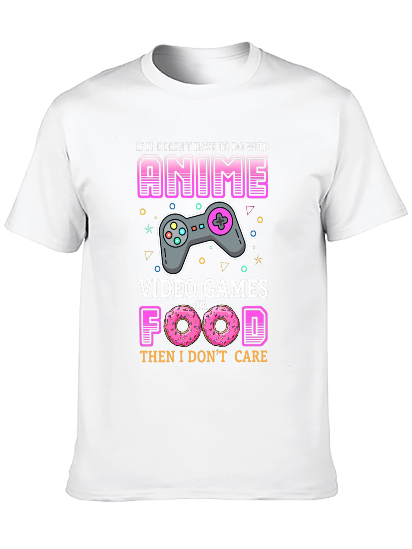 Anime Video Games Food T-Shirt