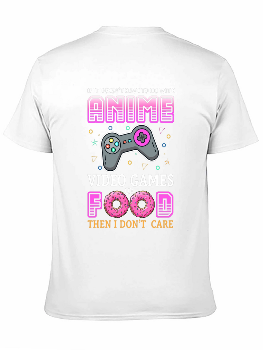 Anime Video Games Food T-Shirt