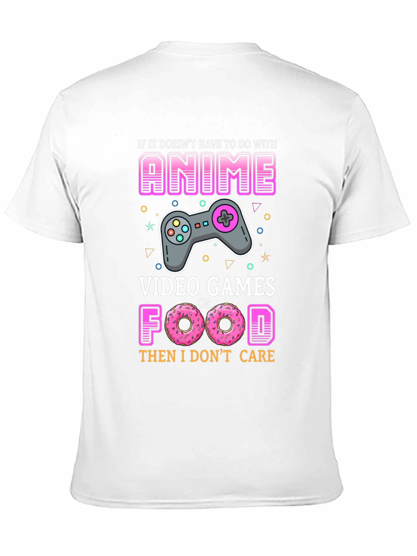 Anime Video Games Food T-Shirt