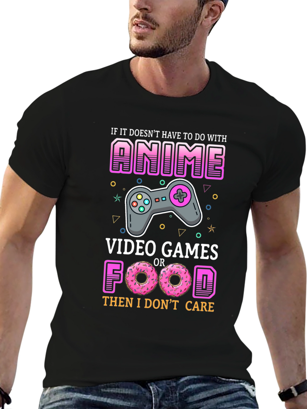 Anime Video Games Food T-Shirt