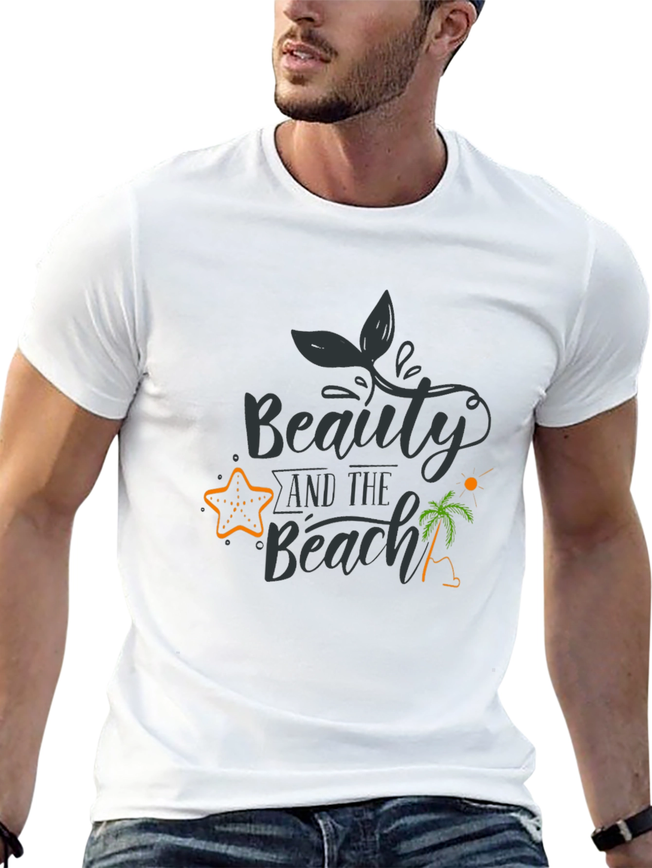 Beauty and the Beach Graphic Tee