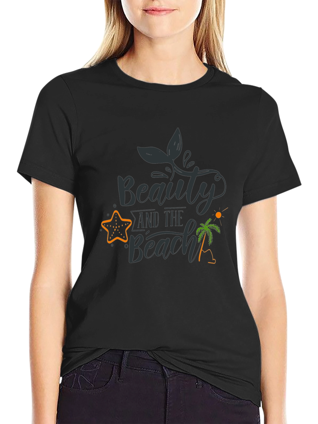 Beauty and the Beach Graphic Tee