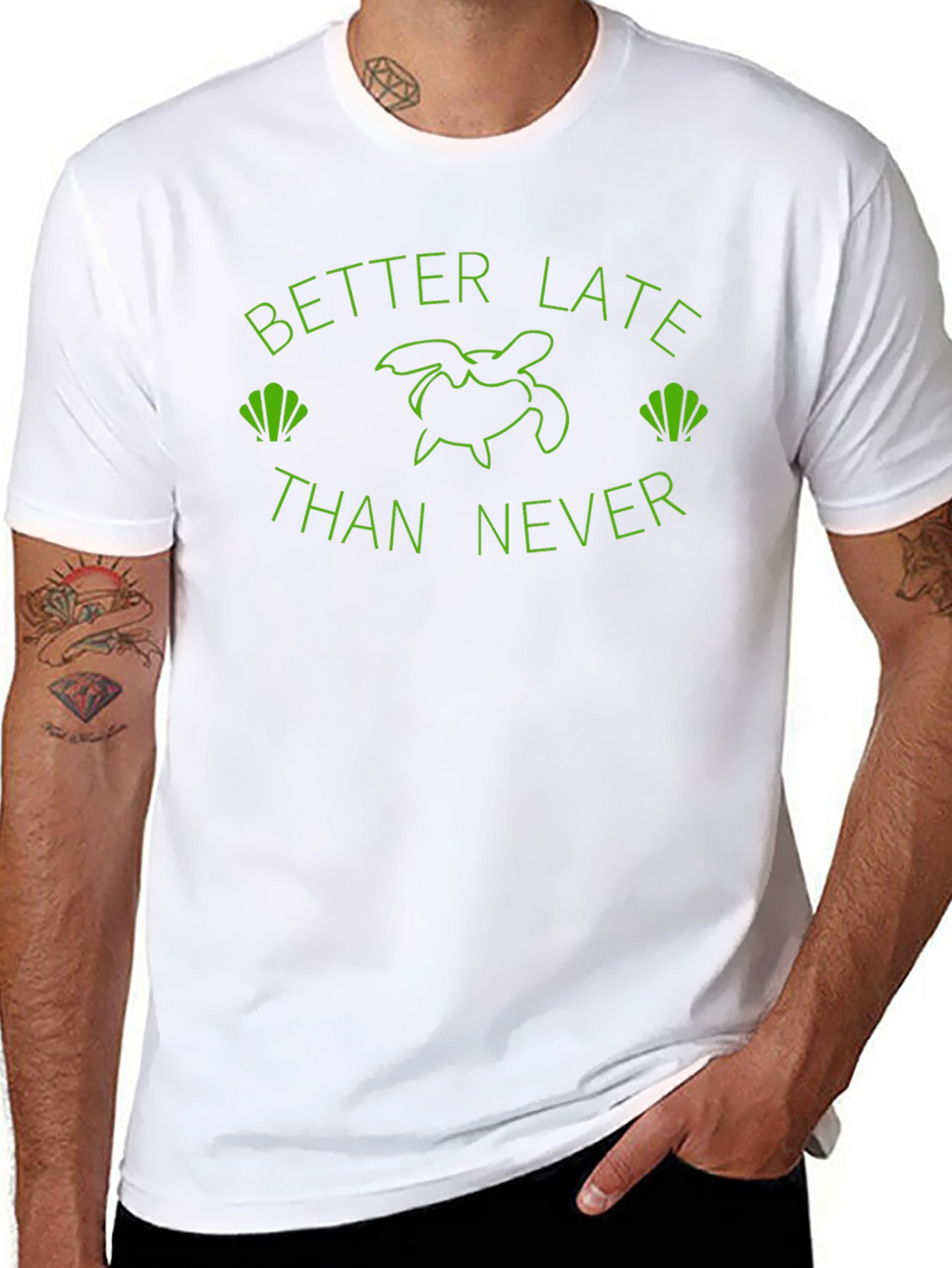 Better Late Than Never Graphic Tee